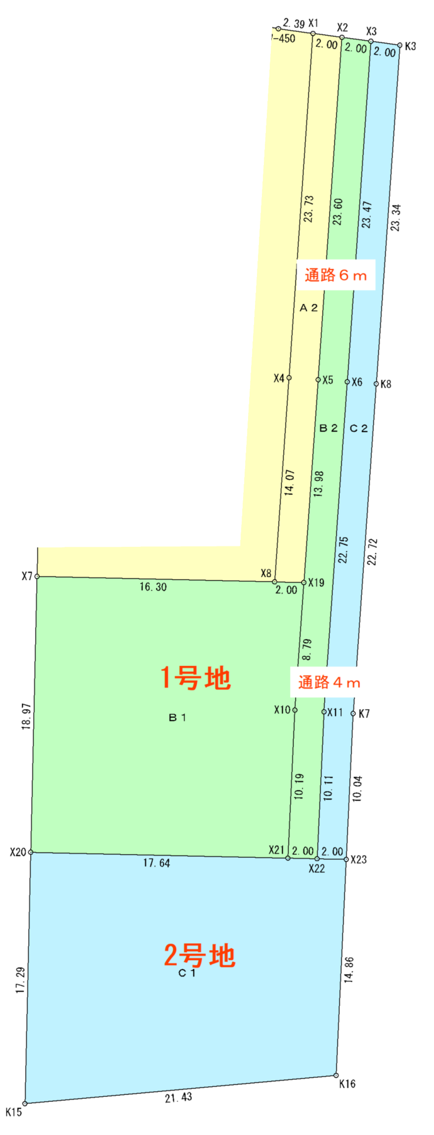 本庄市東富田図面