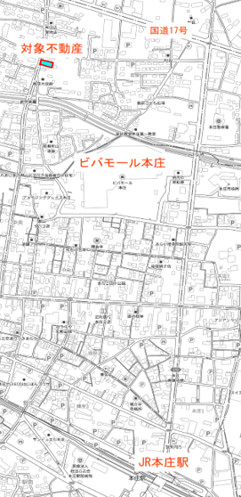 本庄市若泉図面
