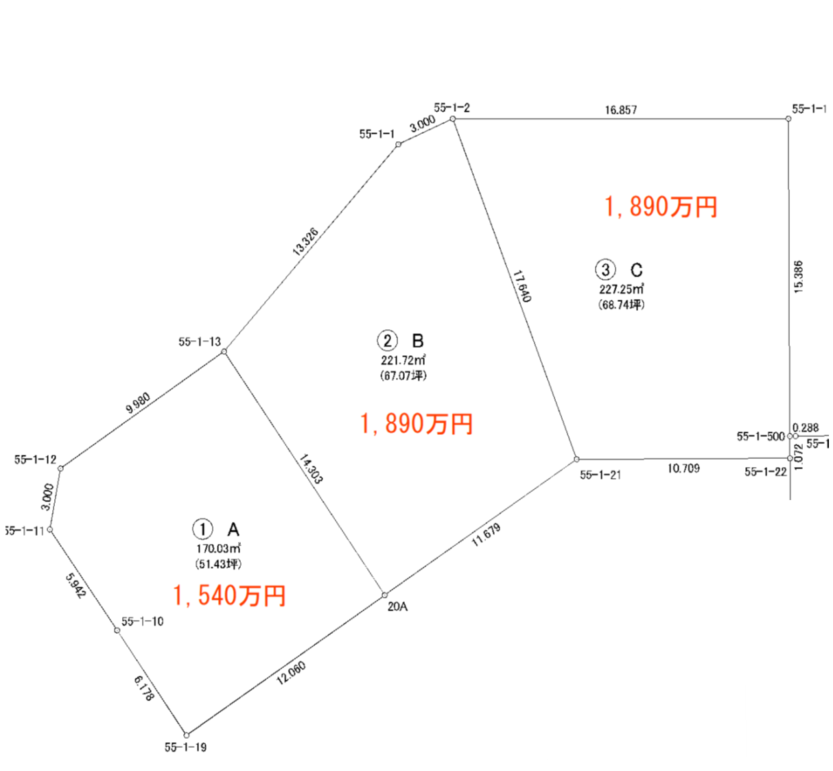 北新宿1618図面