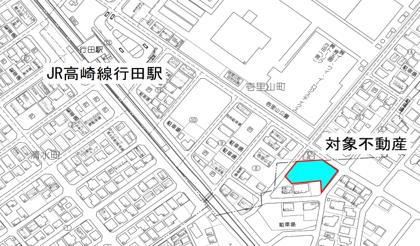 北新宿地図
