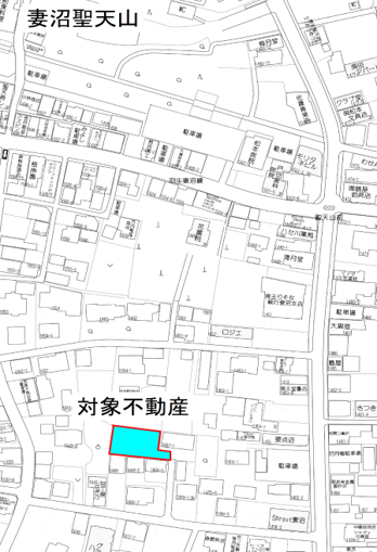 妻沼地図