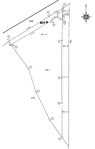 熊谷市代602拡大図面
